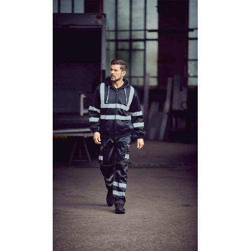 Sweat-shirt zippé capuche - 11