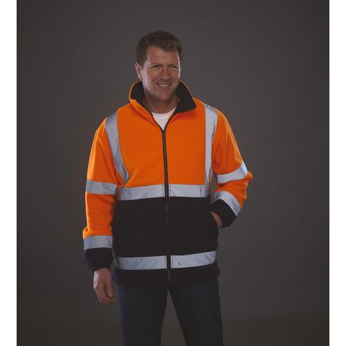 CHAQUETA POLAR DE ALTA VISIBILIDAD