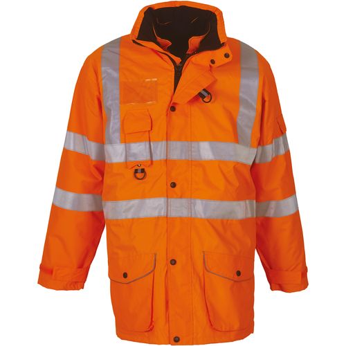 Parka de sécurité haute visibilité 7 en 1 thumbnail 10