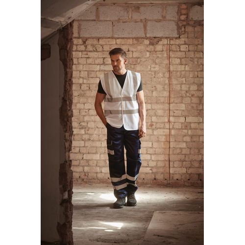 Gilet haute visibilité à maille ajourée recyclée thumbnail 5