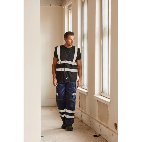 Gilet haute visibilité à maille ajourée recyclée thumbnail 6