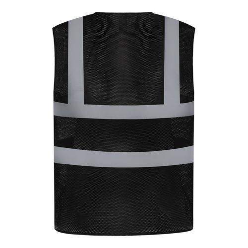 Gilet haute visibilité à maille ajourée recyclée - 16