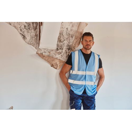 Gilet haute visibilité à maille ajourée recyclée - 14