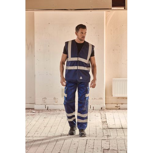 Gilet haute visibilité à maille ajourée recyclée - 9