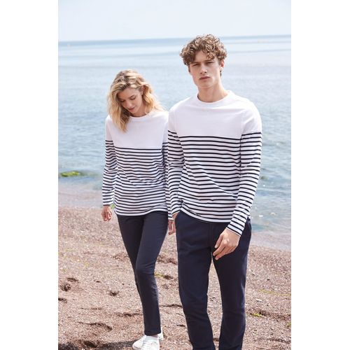 T-shirt breton à manches longues - 1