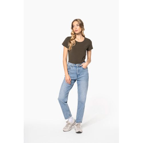 T-shirt col rond manches courtes femme - 7