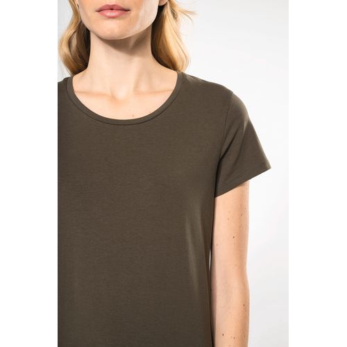 T-shirt col rond manches courtes femme - 4