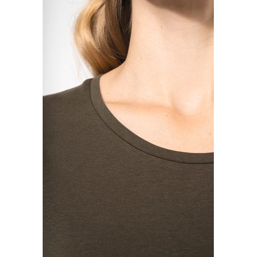 T-shirt col rond manches courtes femme - 3