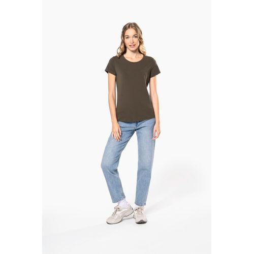 T-shirt col rond manches courtes femme - 10