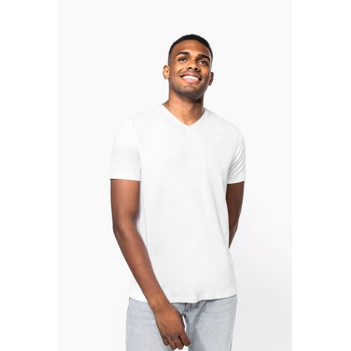 T-shirt manches courtes col V homme - 4