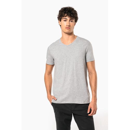 T-shirt manches courtes col V homme - 1