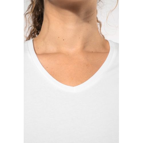 T-shirt col V manches courtes femme - 19