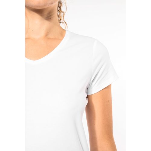 T-shirt col V manches courtes femme - 18