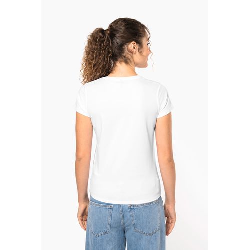 T-shirt col V manches courtes femme - 17