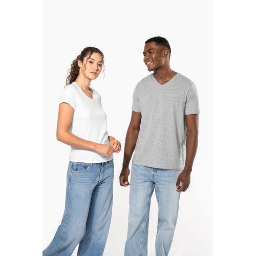 T-shirt col V manches courtes femme - 12