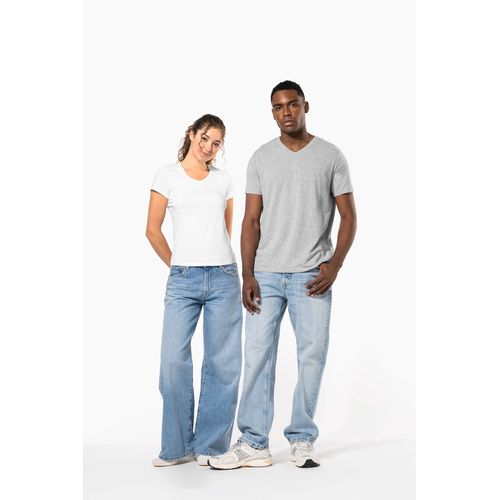 T-shirt col V manches courtes femme - 10