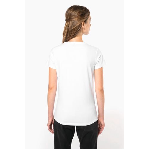 T-shirt col V manches courtes femme - 2