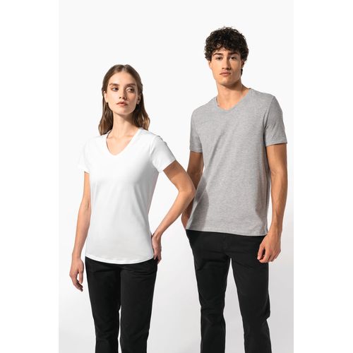 T-shirt col V manches courtes femme - 21