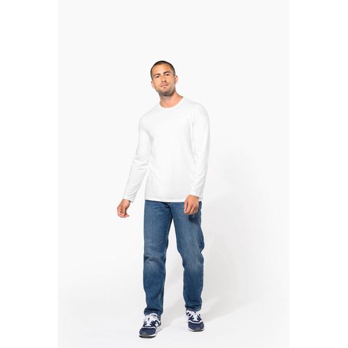 T-shirt col rond manches longues homme - 3