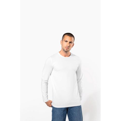 T-shirt col rond manches longues homme - 7