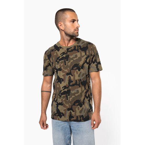 T-shirt camo manches courtes homme - 1