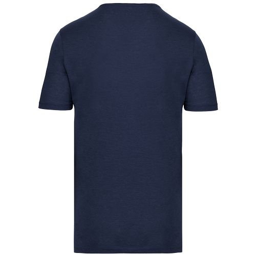 T-shirt Bio col à bords francs manches courtes homme - 11