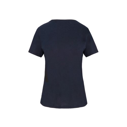 T-shirt Bio col à bords francs manches courtes femme - 11