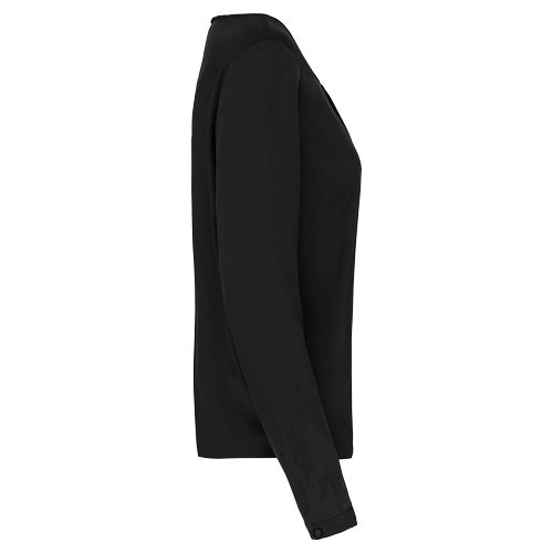 Blouse crêpe manches longues femme - 10