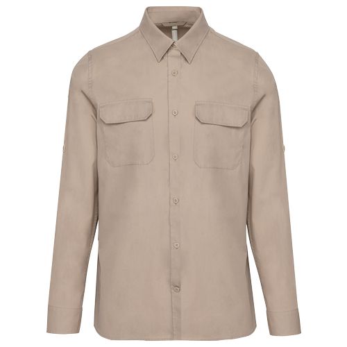 Chemise safari manches longues homme - 13