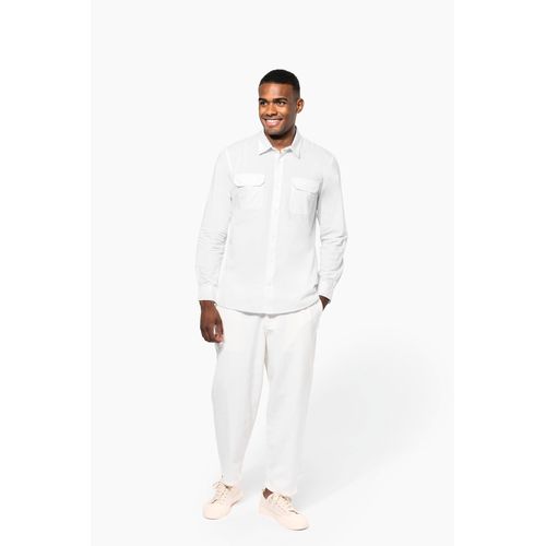 Chemise safari manches longues homme - 4