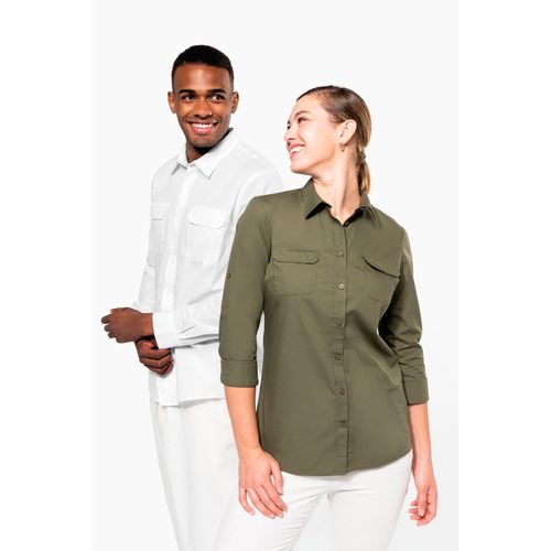 Chemise safari manches longues femme - 6