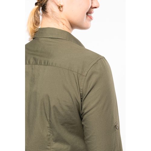 Chemise safari manches longues femme - 11