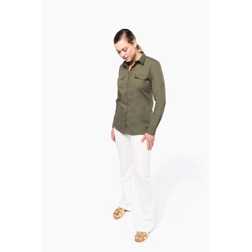 Chemise safari manches longues femme - 5
