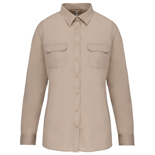 Chemise safari manches longues femme - 14