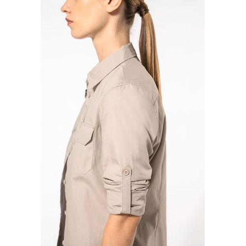 Chemise safari manches longues femme - 4