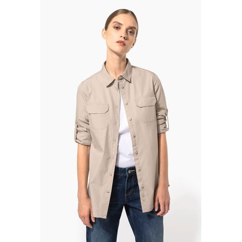 Chemise safari manches longues femme - 1