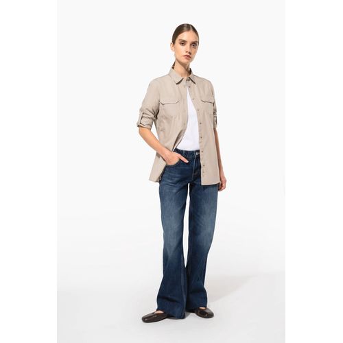Chemise safari manches longues femme - 10