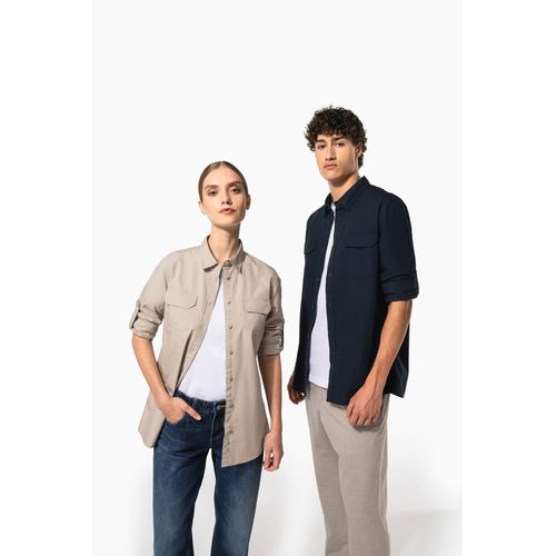 Chemise safari manches longues femme - 12