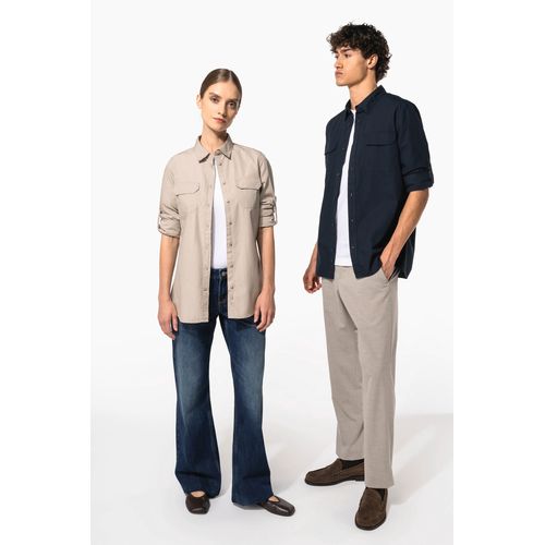Chemise safari manches longues femme - 13