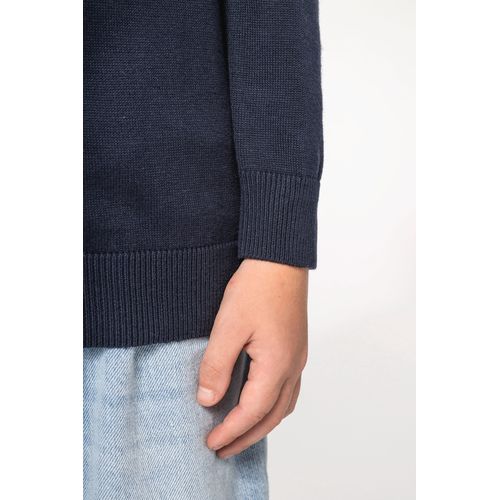 Pull col V enfant - 4