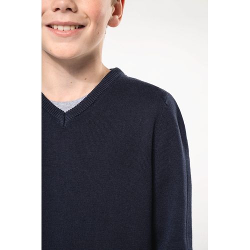 Pull col V enfant - 3