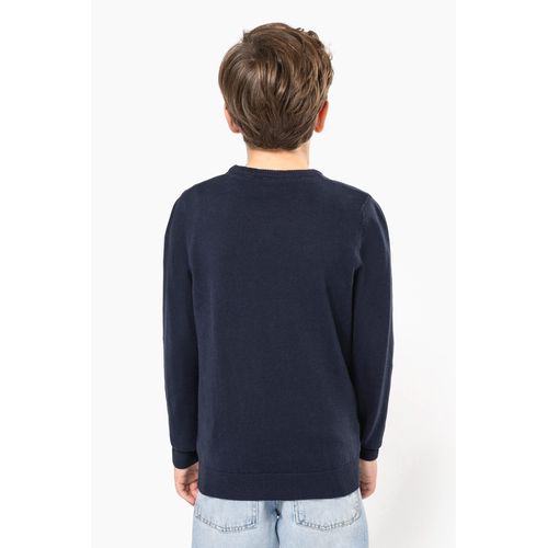 Pull col V enfant - 2