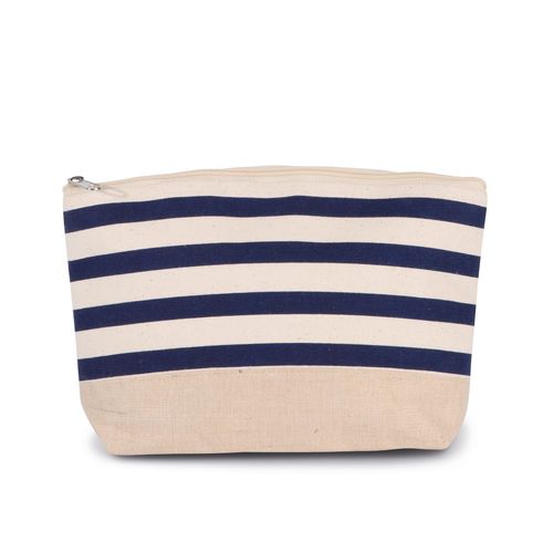 Pochette accessoires imprimé marin - 1