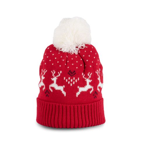 Bonnet de Noël motifs rennes thumbnail 8