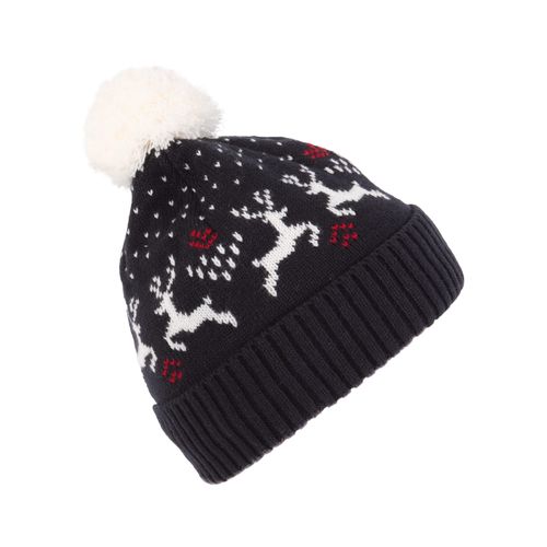 Bonnet de Noël motifs rennes - 7