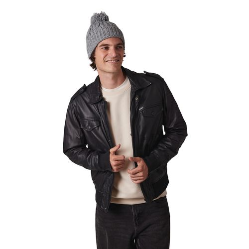 Bonnet en maille tricot - 2