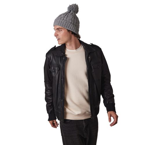 Bonnet en maille tricot - 3