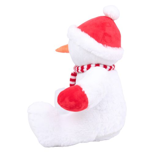 Peluche zippée bonhomme de neige thumbnail 4