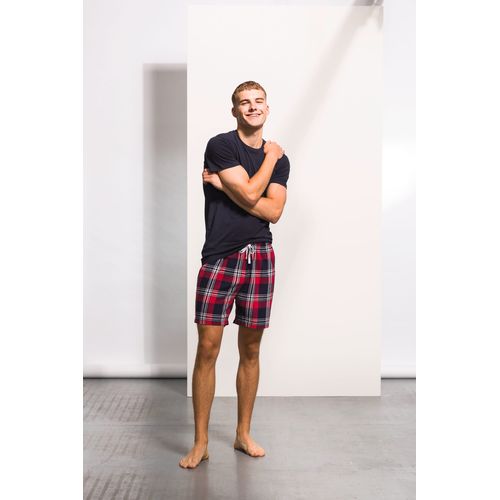 Short à motif tartan - 1
