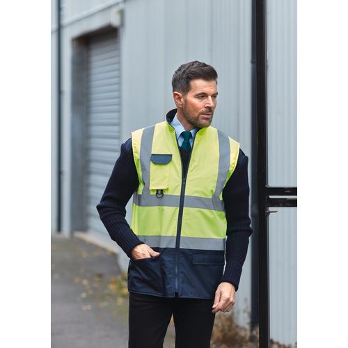 Bodywarmer rembourré haute visibilité - 3